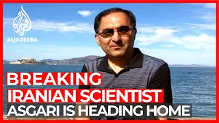 Iranian scientist detained in US  on the way home