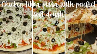 How to make pizza at home(without oven) |easy step by step guide