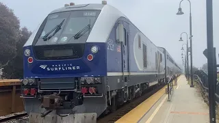 *HORN SHOW* Amtrak Pacific surfliner train 761 at Grover Beach CA