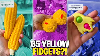 I Bet You Don’t Have 65 Yellow Fidgets?! 💛 Mrs. Bench