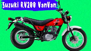 Suzuki RV200 VanVan характерный ретро бум