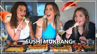 MEGA Sushi Mukbang 🍣🍤 | Sara Verwoerd