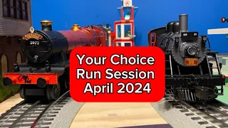 Your Choice Run Session April 2024