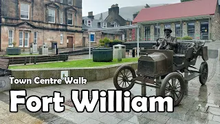 Fort William, Scottish Highlands【4K】| Town Centre Walk 2021