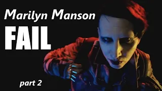 Marilyn Manson FAIL Part 2 | RockStar FAIL