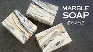 Marble Cold Process Soap (Technique Video #27)