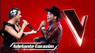 María José ft Christian Nodal - Adelante Corazón | La Voz México