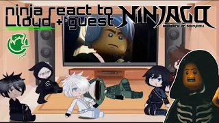 ninja react to "green ninja" // ninjago react to Lloyd