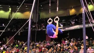 Jake Dalton - Still Rings Finals - 2012 Kellogg's Pacific Rim Championships