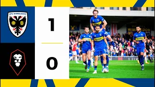 AFC Wimbledon 1-0 Salford City 📺 | Omar’s timely intervention wins it 🔥 | Highlights 🟡🔵