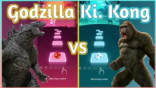 Tiles Hop - Godzilla King Of The Monsters Remix VS King Kong Maniacs Remix | V Gamer