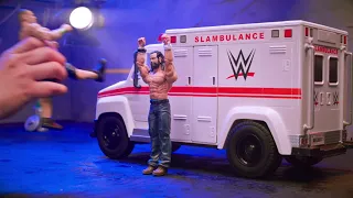 WWE Wrekkin' Slambulance Vehicle | Mattel