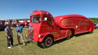 Restored Labatt's Beer Truck & Custom Chrysler Airflow