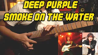 Deep Purple | Smoke on the water | Guitar Solo Lesson with tabs