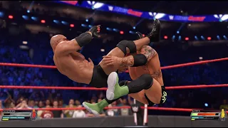 Goldberg vs Batista - WWE 2K22