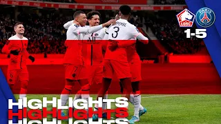 HIGHLIGHTS | LILLE 1 - 5 PSG | Danilo, Kimpembe, Messi & Mbappé ⚽️