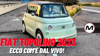 FIAT TOPOLINO 2023 | Ecco com’è vista dal vivo!