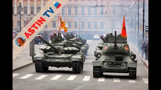 Москва. Парад Победы. Эксклюзивные кадры военной техники!