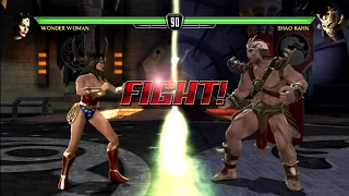 MK VS DC Playthrough on Very Hard - Wonder Woman (No Matches Lost)