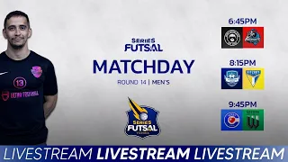 Series Futsal Victoria, Mens, 2024/1, Round 14 | Full Livestream
