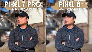 Pixel 7 Pro vs Pixel 8 camera comparison! (Older Pro Model vs Latest Regular Flagship!)