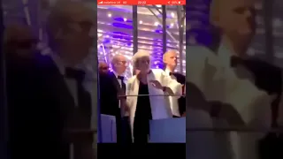 Theresa May dancing after England won cricket world cup 😂😂