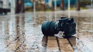 20 Mins Of Relaxing Rainy Day [Street Photography ASMR] (POV)