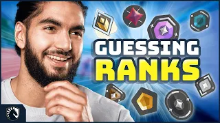 Can Liquid VALORANT Guess YOUR Ranks ?!