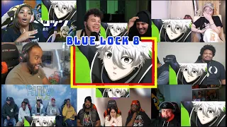 Nagi's Perfect Ball Control | Blue Lock Episode 8 | Full Reaction Mashup ブルーロック