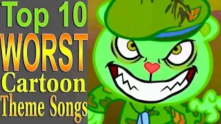 Top 10 Worst Cartoon Theme Songs