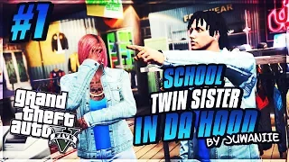 GTA 5 School Twin Sister Ep. 1 - Getting Ready For School 📚 (NEW SERIES)