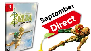 Pikmin 4, BOTW 2, Metroid Prime 4 & The September Nintendo Direct!