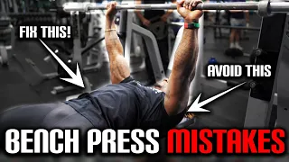 How To Bench Press For Chest Growth (Common Mistakes) | Coaching Up