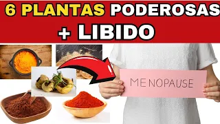 🔥 6 PLANTAS  para AUMENTAR a LIBIDO FEMININA e REDUZIR os SINTOMAS da MENOPAUSA [Natural]