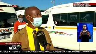 COVID-19 regulations compliance at Pretoria taxi ranks: Ofentse Setimo