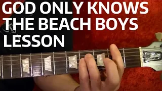 God Only Knows Guitar Lesson by The Beach Boys