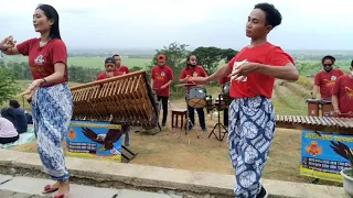 Cover Angklung Rajawali Tepung Kanji Perfome @Kopi Ampirono