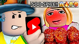 Roasting Cringe Roblox Shorts... (MUKBANG)