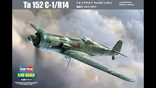 HobbyBoss 1/48 Focke-Wulf TA152 C-1/R14..Plastic Kit Build & Review