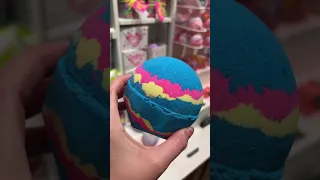 A giant lush intergalactic bath bomb 😍 #lush #intergalatic #lushintergalatic #big #bathbomb #fyp