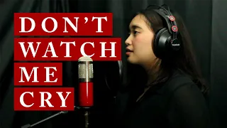 Don't Watch Me Cry - Virginia Anselma (Jorja Smith - Cover)