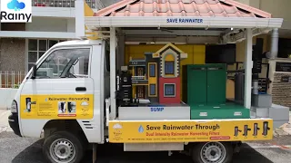 Rainwater Harvesting||Demo vehicle||V-wire Injection well||Rainy Filters||Rainy||Auto flush out||