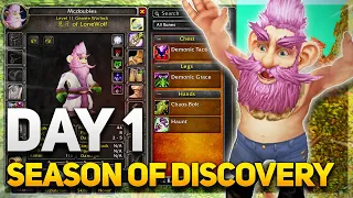 DAY 1 of Season of Discovery! This is AWESOME! | World of Warcraft Classic - SoD | Ep.1