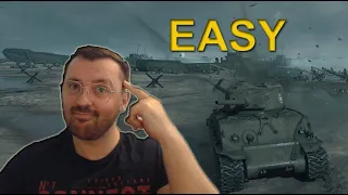 How To Win Hard Difficulty Operation Overlord | World of Tanks