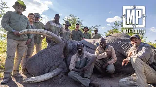 Botswana Ends 7 Year Hunting Ban, Elephant at 30yds | Mark V Peterson Hunting