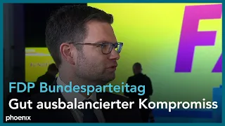 FDP Parteitag: Gespräch mit Marco Buschmann