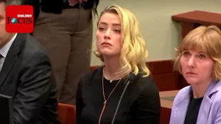 Urteil im Prozess Heard und Depp: Als Amber Heard das Urteil hört, ist sie den Tränen nahe