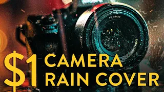 DIY Camera Rain Cover! Wet Weather Snow Dust Protection For DSLR