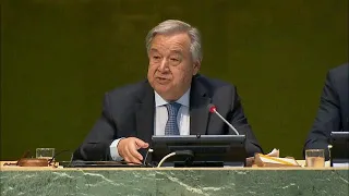 UN Chief on Counter-Terrorism - António Guterres, UN Secretary-General