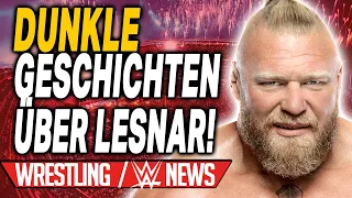 Dunkle Geschichte über Brock Lesnar, Netflix setzt McMahon Doku ab | Wrestling/WWE NEWS 67/2022